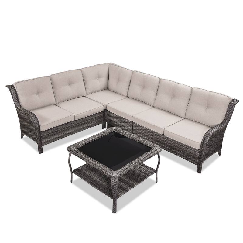 Outdoor Sectional Sofa Furniture Set