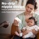 preview thumbnail 3 of 6, Philips Avent Natural Baby Bottle With Natural Response Nipple, Clear, 4oz, 3pk