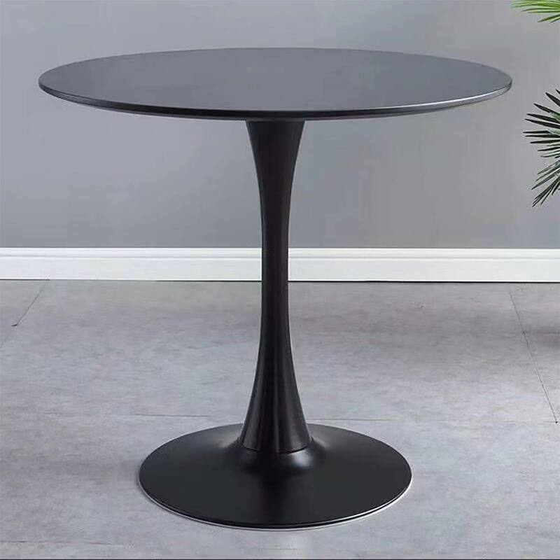 Modern Round Dining Table,Ideal for Compact Spaces and Stylish Interiors