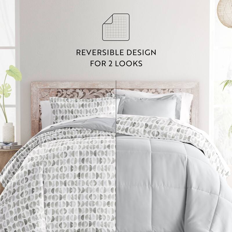 Becky Cameron Premium Moonlight Stars Reversible Comforter Set