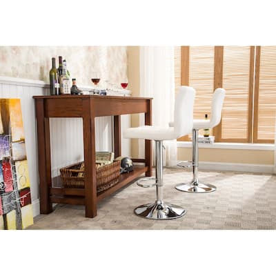 Swivel Adjustable Hydraulic Bar Stool,Set of 2
