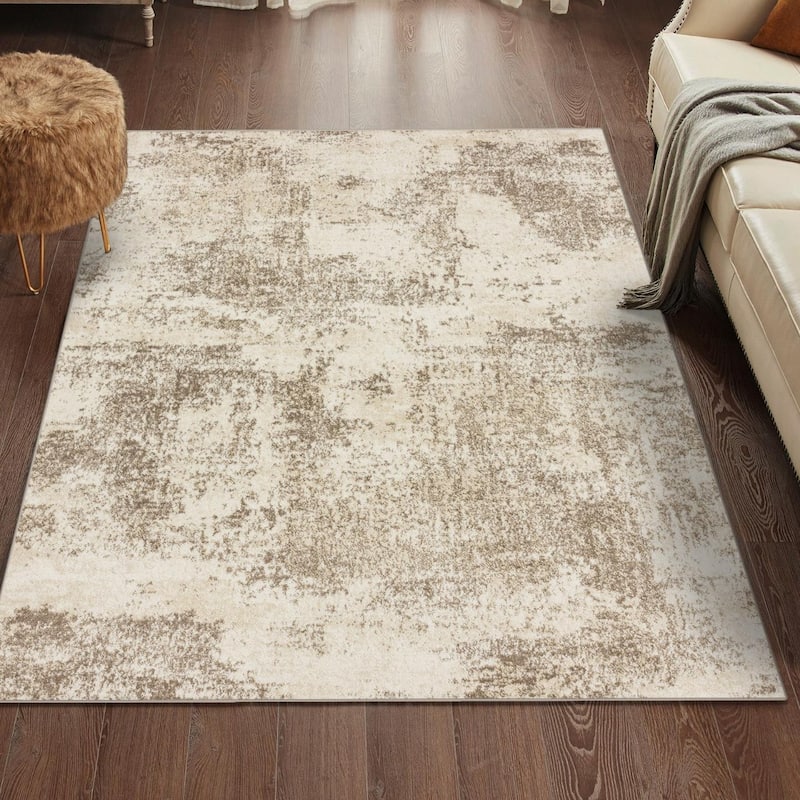 Luxe Weavers Towerhill Collection Area Rug Blue 5x7