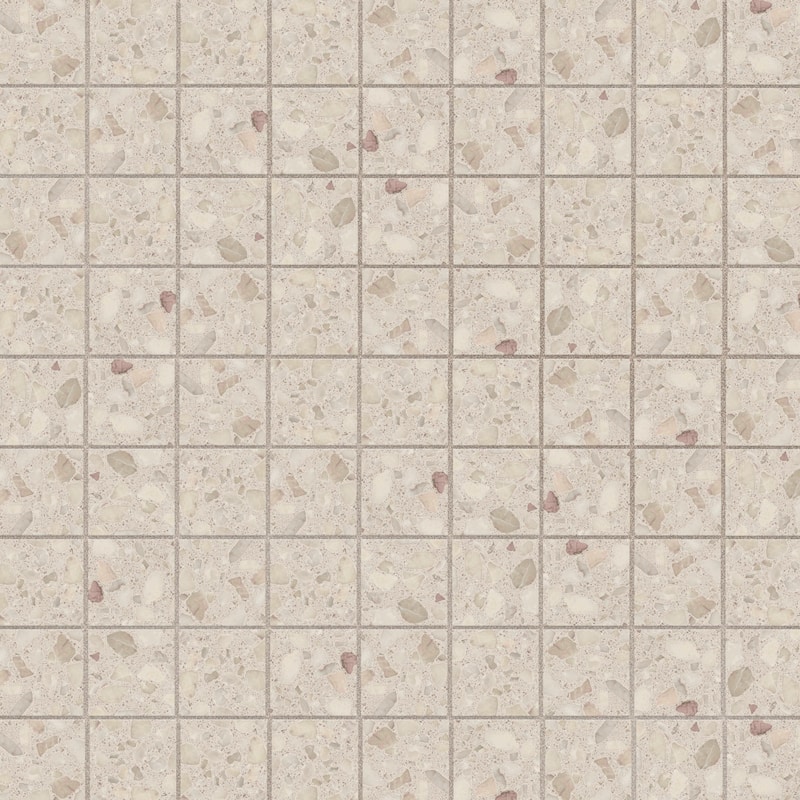 Merola Tile Riviera Taco Beige 1-5/8" x 1-5/8" Porcelain Floor and Wall Tile - Case (25 Tiles)