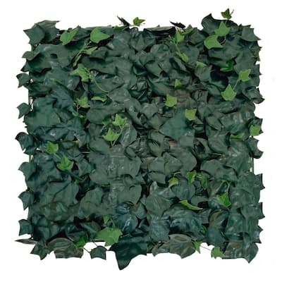 Artificial Green Foliage UV-protected for Outdoor Decor (Set of 4)