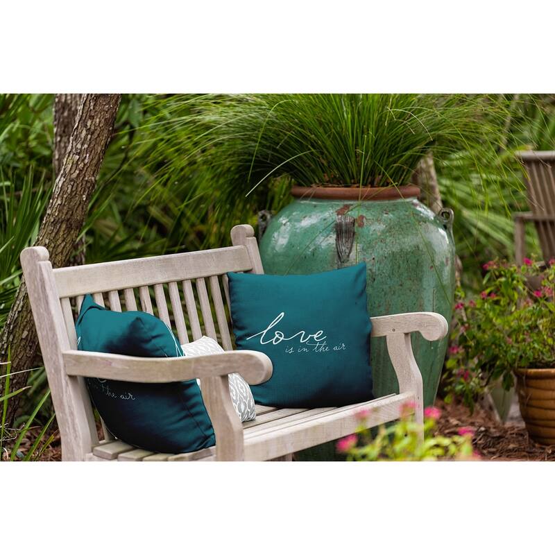 Love in the Air Valentine's Day Decorative Indoor/Outdoor Pillow