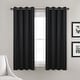 preview thumbnail 53 of 119, Lush Decor Insulated Grommet Blackout Curtain Panel Pair