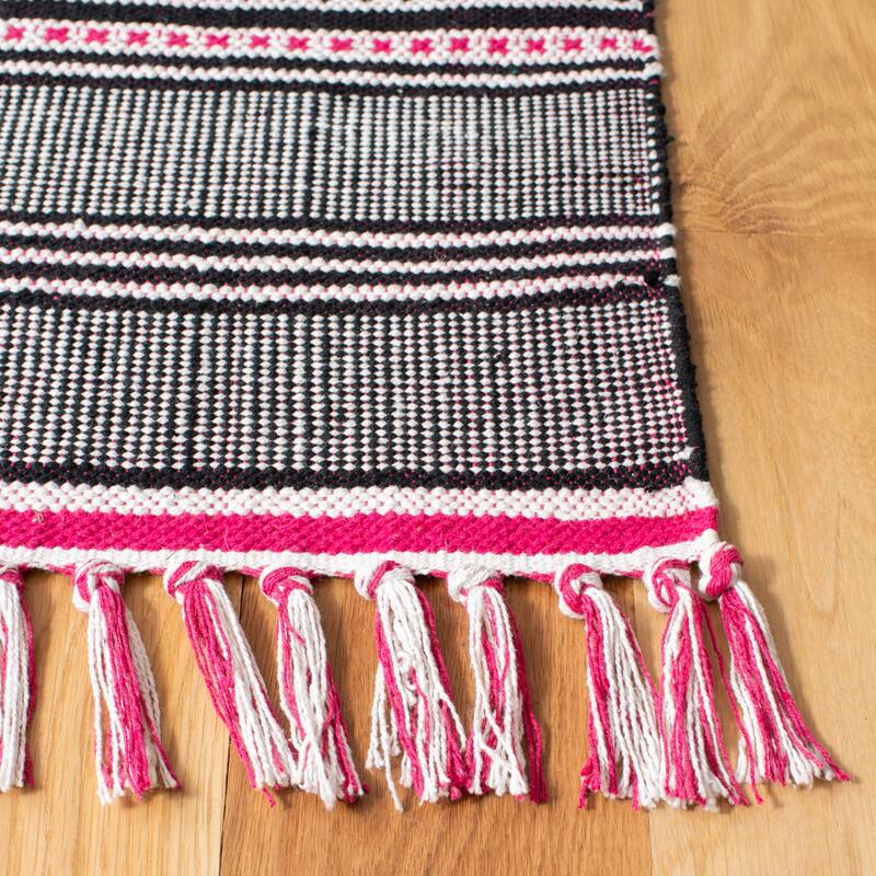 SAFAVIEH, Handmade Flatweave Montauk Susse Casual Cotton Rug