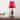 SAFAVIEH Lighting 16-inch Hermione Urn Red Shade Table Lamp (Set of 2) - 8" x 8" x 17"