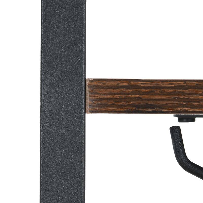 Moasis Large Bakers Rack with Power Outlets and Wine Rack