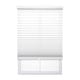 preview thumbnail 2 of 3, 72-inch White Light-filtering Pleated Shade