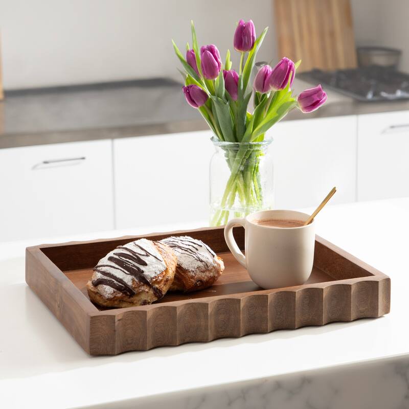 Kate and Laurel Lissi Rectangle Tray