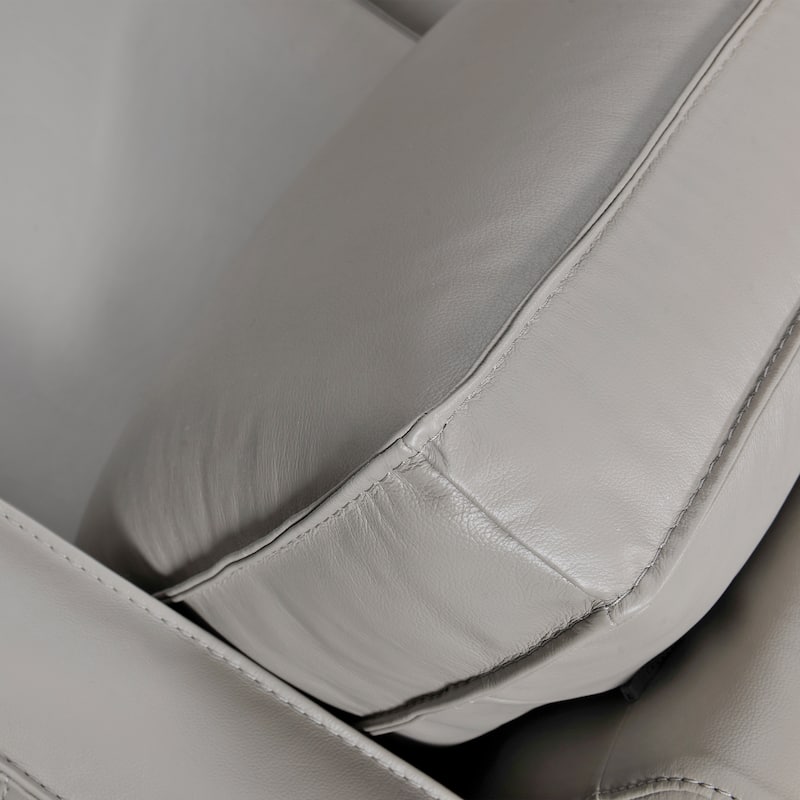 Summit Leather 3 Piece L-Shape Sectional Sofa by Armen Living