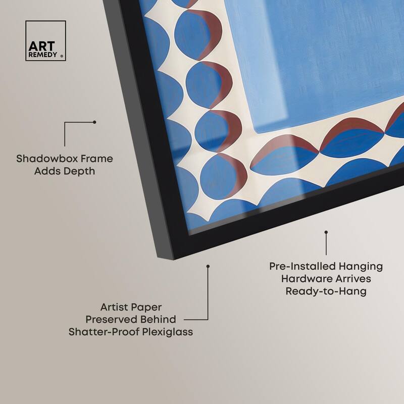 Framed in Color II Shadowbox by Art Remedy