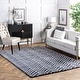 preview thumbnail 31 of 41, Nuloom Handmade Chevron Wool Area Rug 4' x 6' - Denim - Rectangle