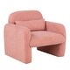 preview thumbnail 33 of 42, Stylish and Minimalist Single Sofa Chair with Arms and Pillow, Armchair, Accent Chair for Living Room, Bedroom, Study