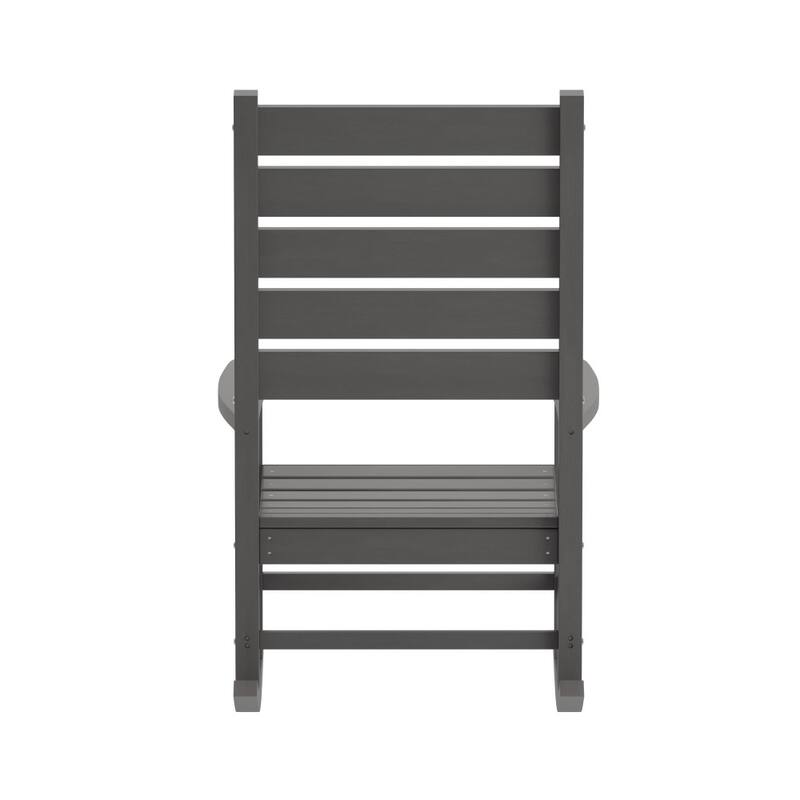 Classic Outdoor All-Weather HDPE Rocking Chair