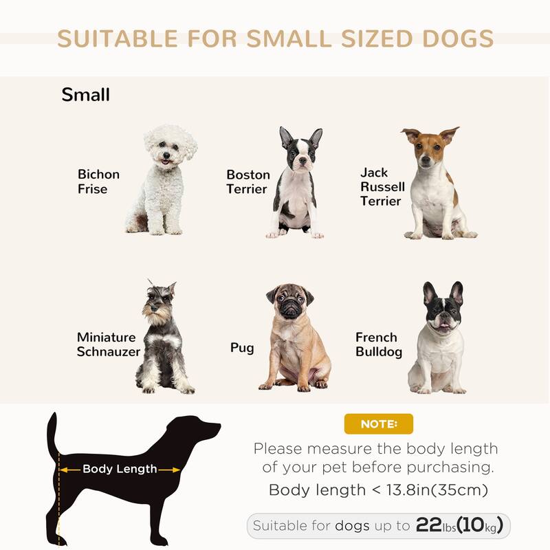 Luxury Fancy Dog Bed for Small Dogs with Hidden Storage,Soft 3" Foam,Dog Sofa Bed, Cushy Dog Bed, Modern Pet Furniture