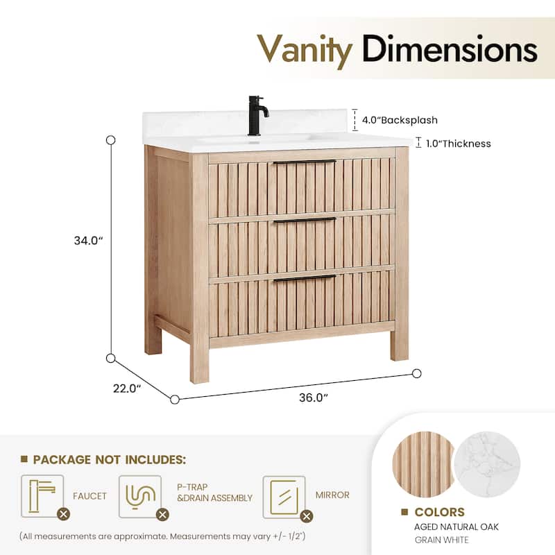 Shenzhen Bath Vanity with Composite Stone Top without Mirror