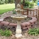 preview thumbnail 10 of 33, 2-Tier Arcade Solar with Battery Fountain with LED - Color Options - 45-Inch