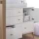 preview thumbnail 7 of 33, Little Seeds Valentina 4 Drawer/ 1 Door Convertible Dresser & Changing Table