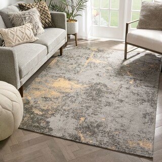 Stress Rug Well Woven LaaLaa Stressa Abstract Area Rug - 5'3