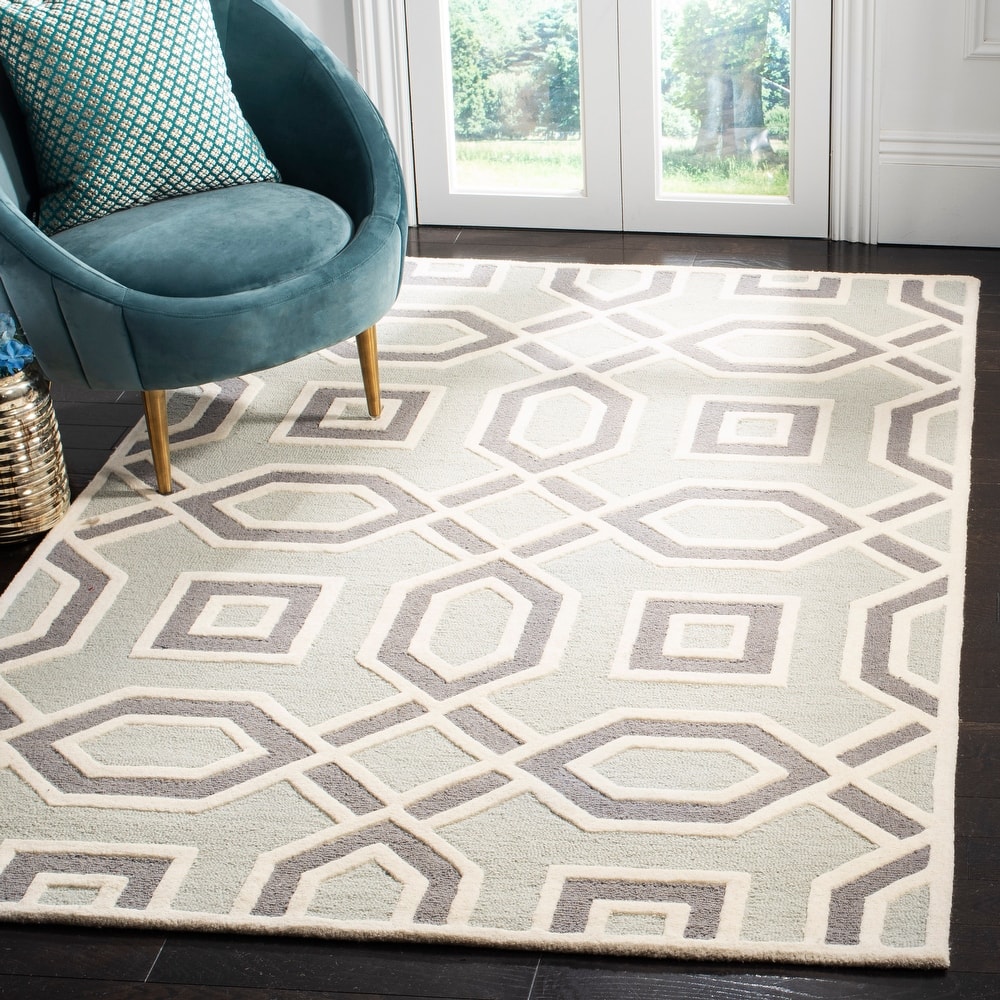SAFAVIEH Handmade Cambridge Tonna Modern Wool Rug
