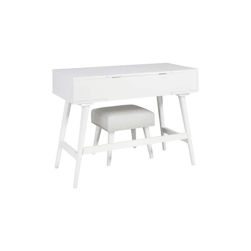 Signature Design by Ashley Thadamere Vanity with Stool