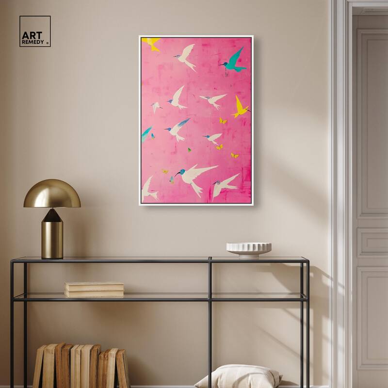 Soaring Sorbet Canvas by Art Remedy