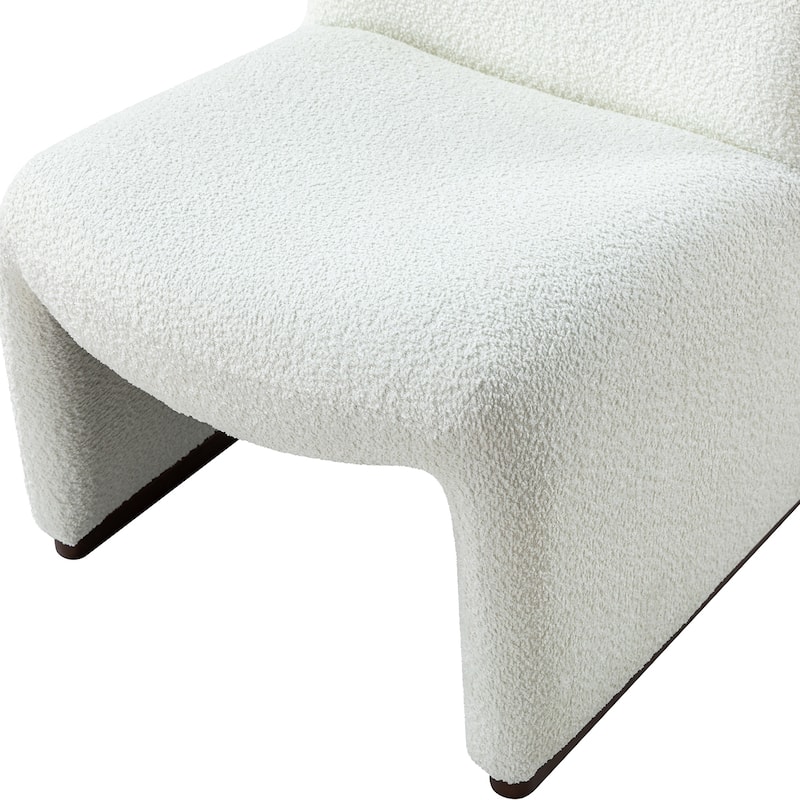 Roberto Mid-century Accent Chair with Hardwood Legs Set of 2 by HULALA HOME