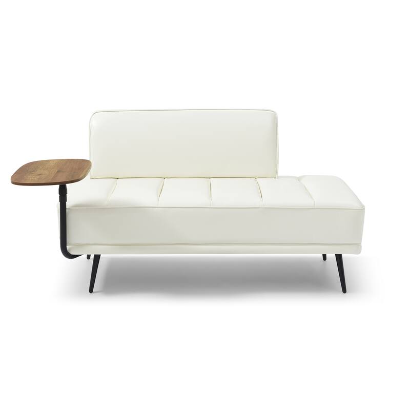 55"Inch Width Modern Upholstered Tufted Ottoman Bench