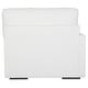 preview thumbnail 4 of 5, Uttermost Refuge Arctic White Left Arm Facing Sofa - 30"Hx 43.25"Wx 37.5 "D