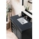 preview thumbnail 17 of 34, James Martin Vanities Brittany 36" Single Vanity, Black Onyx