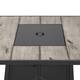 Outdoor Gas Square 50000 BTU Fire Pit Table