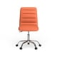preview thumbnail 4 of 76, Ripple Armless Mid Back Vinyl Office Chair