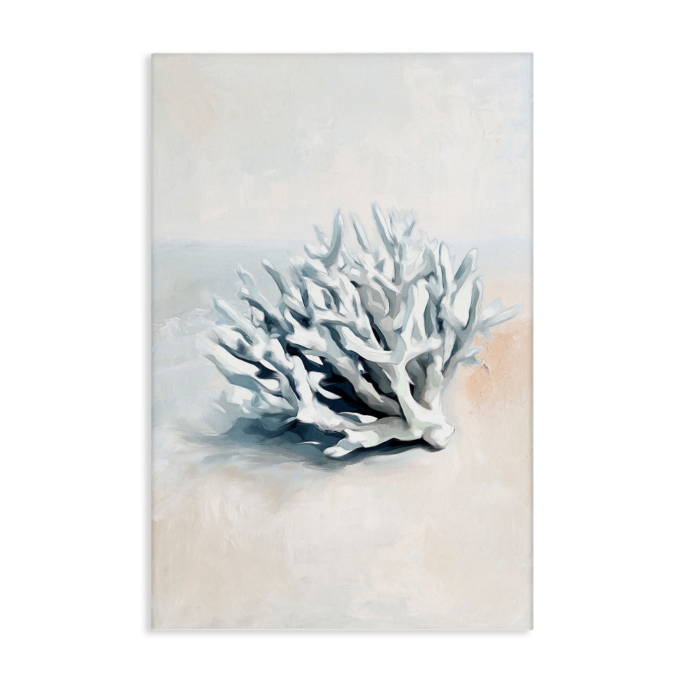 Stupell Simple Staghorn Coral Canvas Wall Art Design By Ramona Murdock