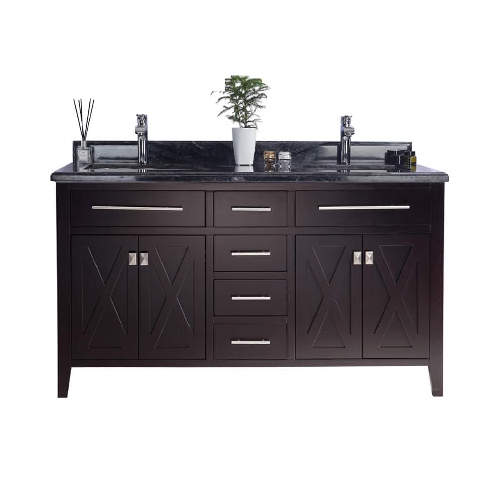 Miseno MV-60-313YG319 Wimbledon 60" Free Standing Double Basin Vanity