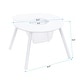 preview thumbnail 4 of 4, 5 Pcs Children's Panel Table With 4 Chairs, Hidden Storage Bag Kitchen Chairs Modern Artistic Chairs