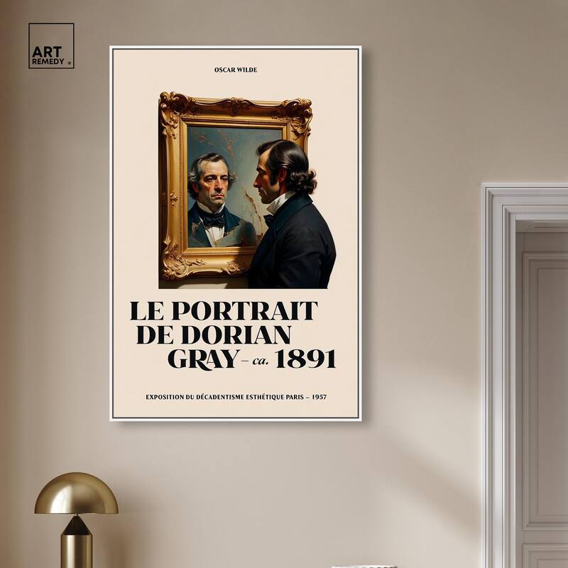 Decadent World of Dorian Gray Canvas by Art Remedy