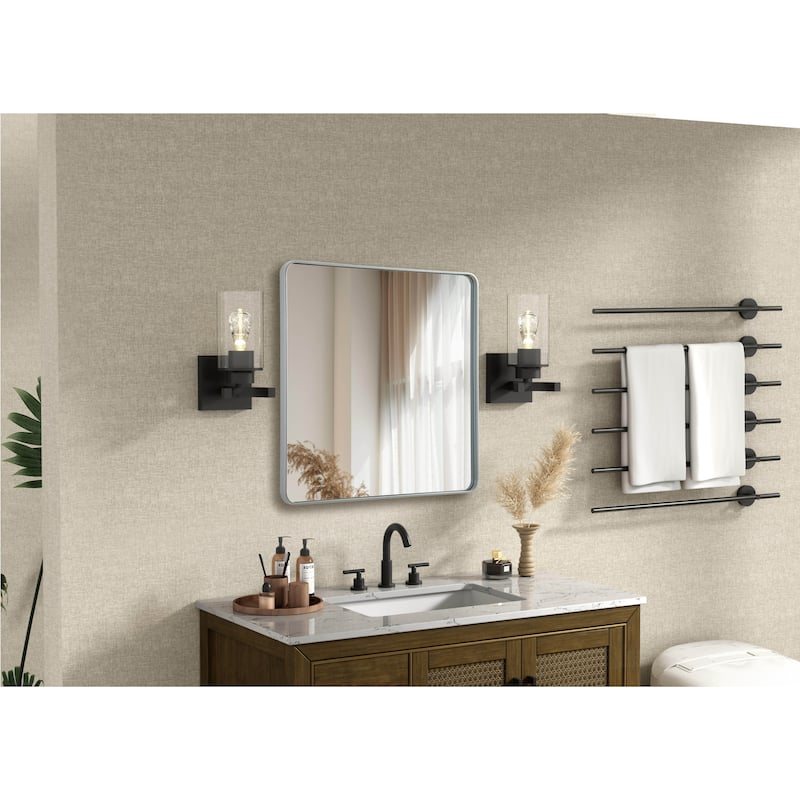 Elegant Lighting MR8A4242 Remy 42" Square Flat Medium Density