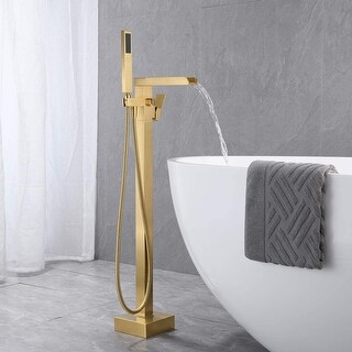 PROOX Waterfall bath Tub Filler with Hand Shower Faucet