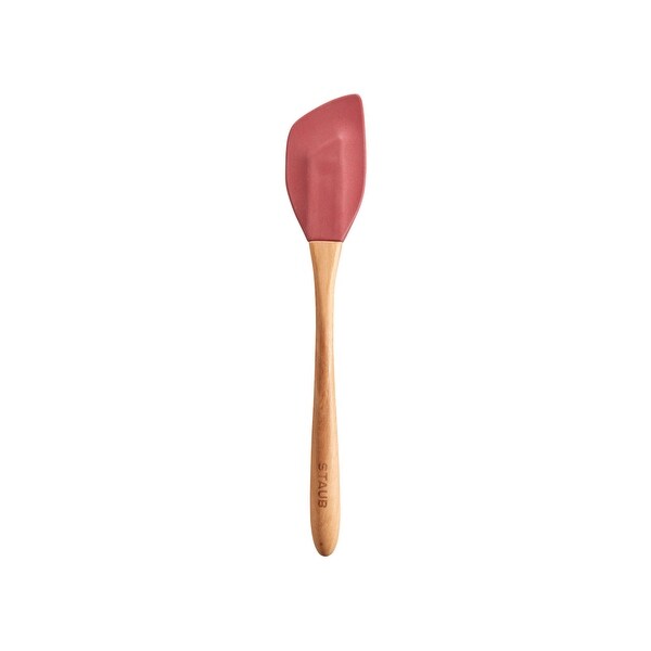 Staub Olivewood 10-inch Silicone Spatula