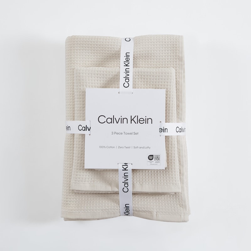 Calvin Klein Eternity Solid Cotton Towel Set
