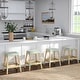 preview thumbnail 95 of 124, Robias 24.5" Rattan Rectangular Counter Stool