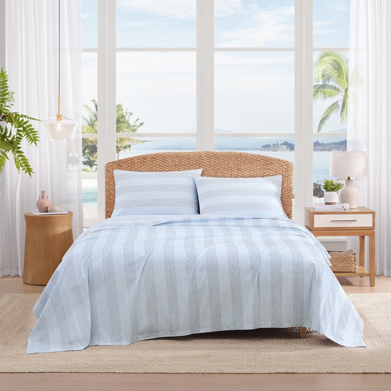 Tommy Bahama Cotton Printed Sheet Sets and Pillowcase Pairs