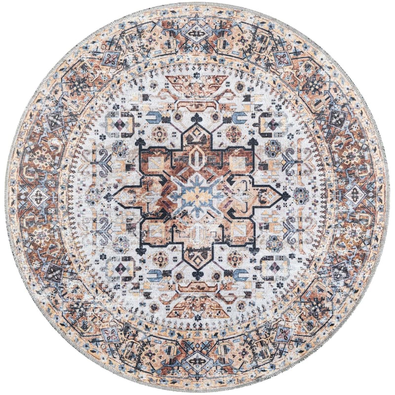 Traditional Tira Collection Area Rug