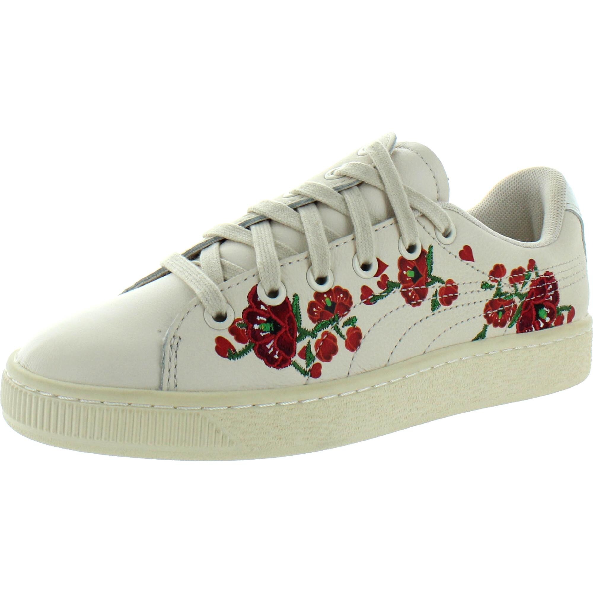puma floral sneakers