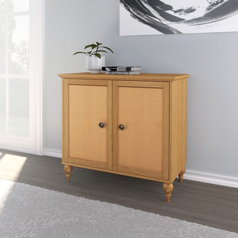 Newcomb Brown 2 Door Cabinet - MDF