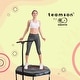 preview thumbnail 3 of 7, 50'' UV-Resistant & Fully Secure Hexagonal Fitness Trampoline with Handlebar
