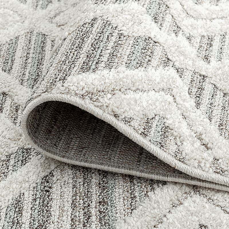 Monique Moroccan Diamond Indoor Area Rug