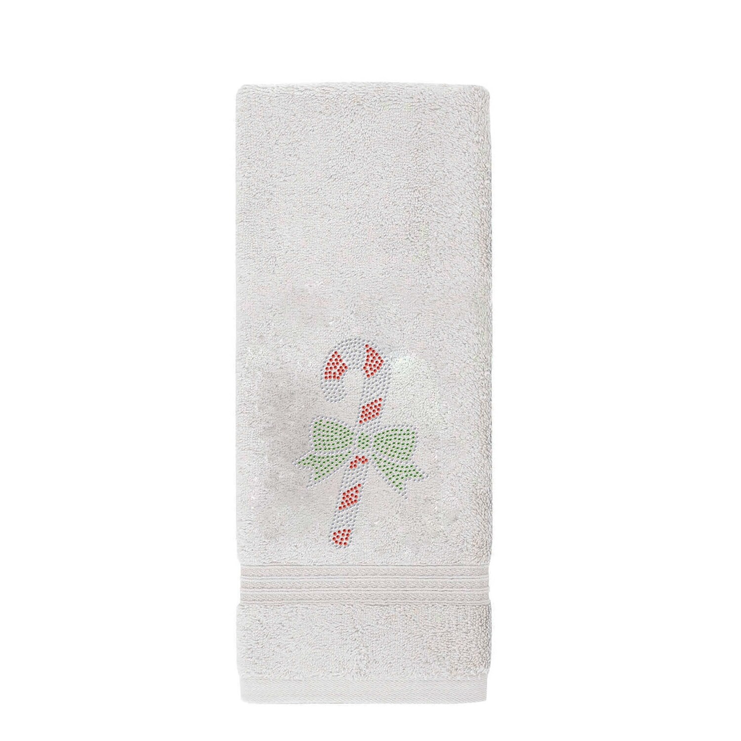 Rhinestone hand towels best sale
